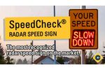 SpeedCheck Radar Speed Signs: the Most Recognized on the Market - Video