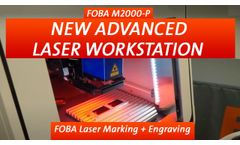 Laser Workstation FOBA M2000-P - Laser Marking with Vision and movable axes! -Video