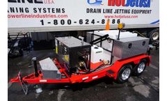 XtremeFlow - Model II - Cold Water Ultimate Drain Cleaning Trailer Mounted Jetter