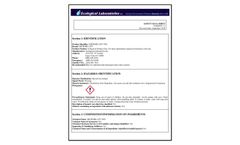 Microbe-Lift - Model IND-HC - Liquid Microbial for Industrial & Municipal WWT Systems- Safety Data Sheet