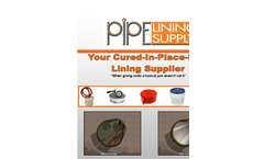 Pipe Lining Supply Brochure