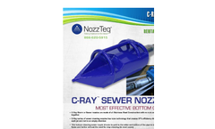 C-Ray - Model 400 - Sewer Nozzle Brochure