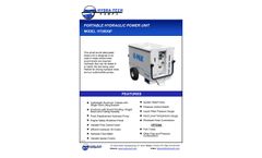 Hydra-Tech - Model HT16DK - Portable Hydraulic Power Unit - Specifications Sheet