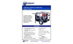 Hydra-Tech - Model HT11DXR - Portable Hydraulic Power Unit - Specifications Sheet