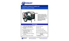 Hydra-Tech - Model HT20G - Portable Hydraulic Power Unit- Specifications Sheet