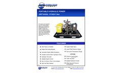 Hydra-Tech - Model HT35DVY - Portable Hydraulic Power Unit - Specifications Sheet