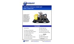Hydra-Tech - Model HT35DYS - Portable Hydraulic Power Unit - Specifications Sheet