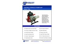 Hydra-Tech - Model HT3G - Portable Hydraulic Power Unit- Specifications Sheet