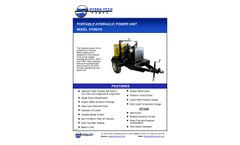 Hydra-Tech - Model HT50DYS - Portable Hydraulic Power Unit- Specifications Sheet