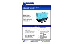 Hydra-Tech - Model HT74DKVQ - Portable Hydraulic Power Unit- Brochure