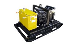 Hydra-Tech - Model HT20DYS-skid - Portable Hydraulic Power Unit