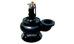 Hydra-Tech - Model S10T - 10” Hydraulic Submersible Vortex Flow Trash Pump