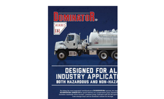 Dominator - Model III - Industrial Vacuum Trucks  Brochure