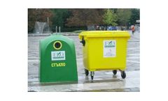 Two-container Model for Separate Waste Collection