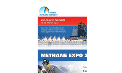 Global Methane Initiative (GMI) Methane Expo 2013 Brochure