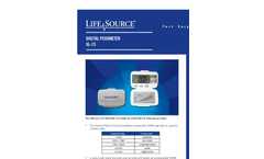 Premium - Model UC-352BLE - Wireless Weight Scale - Brochure