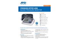 Premium - Model UA-767F - Blood Pressure Monitor  -  Brochure