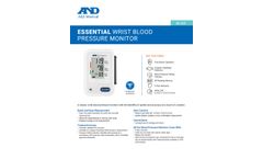 A-D-Engineering - Model UB-525 - Essential Wrist Blood Pressure Monitor -  Brochure