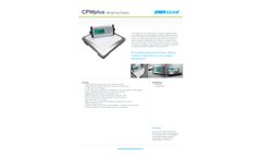 Adam - Model CPWplus 75M - Bench and Floor Scales - Datasheet