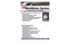 MiniMister - Humidity Controls System - Brochure