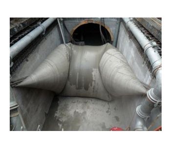 Inflatable Rubber Dams And Spillway Gates For Sewer Storm Water Control ...