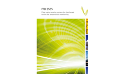 Model FTB 2505 - Fiber-optic Sensing System for Distributed Strain and Temperature Monitoring Brochure
