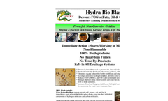Hydra - Bio Blast Datasheet