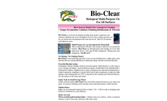 Hydra - Bio Clean Hard Surface Cleaner Datasheet