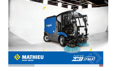 Mathieu - Model 2 E Series - Compact Street Sweeper - Brochure