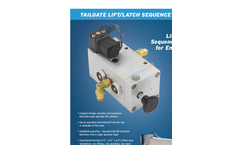 Lift Latch Sequence Valve for End Dump Trailers - Brochure