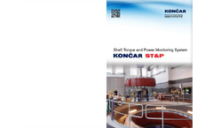 KONCAR - Model ST&P - Shaft Torque and Power Monitoring System Brochure