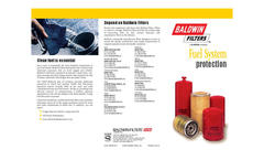 Baldwin - Fuel/Water Separators Brochure