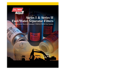 Series I & Series II Fuel/Water Separator Filters- Brochure