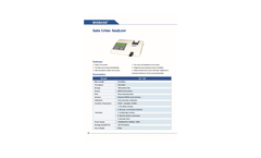 Biobase - Model UA-100 - Urine Analyzer Brochure