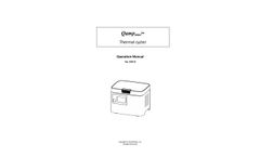 BiOptic - Model Qampmini (C310200) - Portable PCR Thermal Cycler - Manual