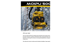 Moipu - Model 300 L2 - Felling Head with Saw Brochure
