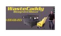 WasteCaddy Dumpster Mover Pulls Large Dumpsters Video