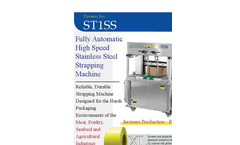 Model N3400SCA - Stainless Steel Plastic Strapping Machine Brochure