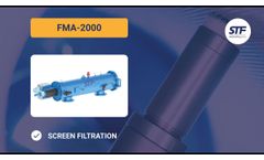 FMA 2000 - Self-cleaning screen filter - STF Filters - English - Video