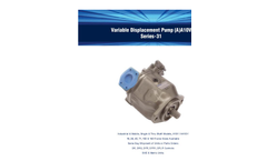 FluiDyne - Model A10V 18/28/45/71/100/140 - Variable Displacement Pumps Brochure