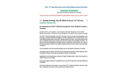 2014 NACRW List of Vendor Seminars Brochure