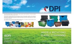 Iron Container - Plastic Dumpsters & Plastic Refuse Containers - Brochure
