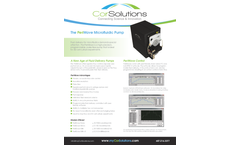 CorSolutions PeriWave - Microfluidic Pump - Datasheet