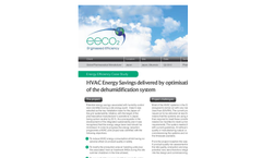 Case Study - HVAC Energy Savings delivered by optimisation of the dehumidification system