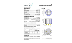 Hydrogen Sulfide Electrochemical Sensor - Brochure