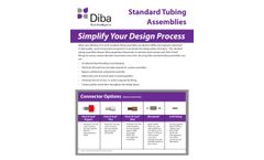 Diba - Custom Tubing Assemblies - Datasheet