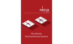 MicruX - Microfluidic ECSensors - Brochure