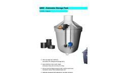 UWO - 3,500L Classic - Rainwater Storage Tank - Brochure