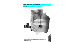 UWO - 5/6000L Multiflex - Rainwater Storage Tank - Brochure