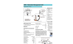 UWO-Rewamat - 60 T-Plus - Rainwater Management Units - Brochure